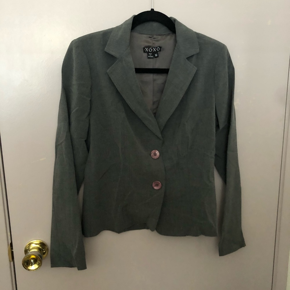 Xoxo grey suit jacket